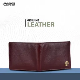 hammonds flycatcher Men Casual, Formal, Evening/Party, Travel, Trendy Brown Genuine Leather RFIDWallet - Mini image 2