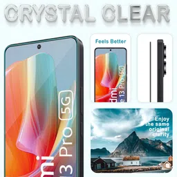ArmourPro Edge To Edge Tempered Glass for Redmi Note 13 Pro 5G, Redmi Note 13 Pro, Redmi Note 13 5G, Redmi Note 13 image 3