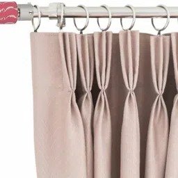 inkart Pink Rod Rail Bracket, Curtain Knobs Metal image 2