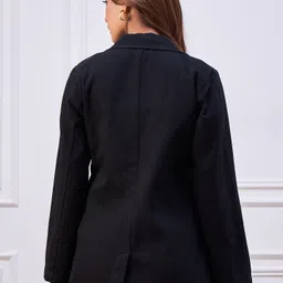 stylestone Women Solid Single Breasted Casual Blazer image 2