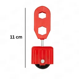 vernie 2 pcs Cable Carrier Trolley Climbing Pulley image 3