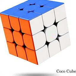 cna High Speed Coco Cube Sticker less Smooth Turning 3x3x3 Speed Cube for Kids Adult-picture-13