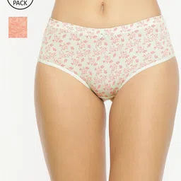 van heusen Pack of 2 Antibacterial And Moisture Wicking Women Hipster Multicolor Panty image 3