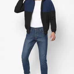 allen solly Men Colorblock Bomber Jacket image 5