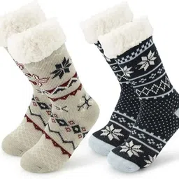 finzer Women Printed Mid-Calf/Crew-picture-28