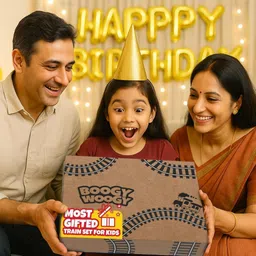 boogywoogy Vande Bharat Express 91-Piece USB Rechargeable Train DIY Tracks image 4