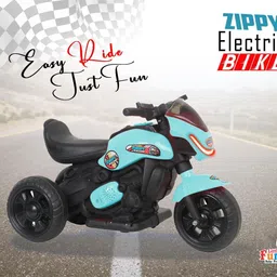 razz bazz Battery Operated Foot Accelerator Ride On Bike With Multicolor Lights Bike Battery Operated Ride On image 1