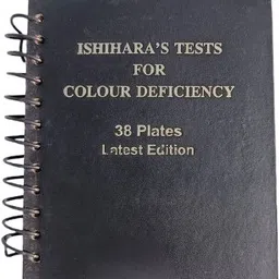 zelox Ishihara Test Chart Book for Colour Deficiency 38 Plates for Eye Testing Posture Corrector image 3