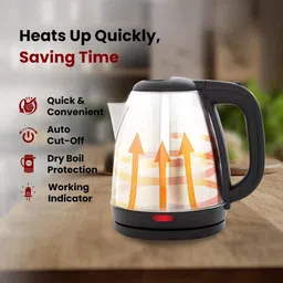 shopmart 2 LITRE STAINLESS STEEL ELCTRIC KETTLE Electric Kettle image 4