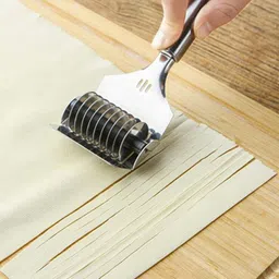 breyers Stainless Steel Noodle Maker Roller Dough Cutter kitchen Tool Pastry Cutter-picture-21