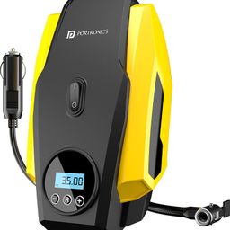 portronics 150 psi Tyre Air Pump for Car & Bike-picture-9