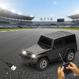 saaishvi Thar Rechargeable Remote Control Car with Song image 4