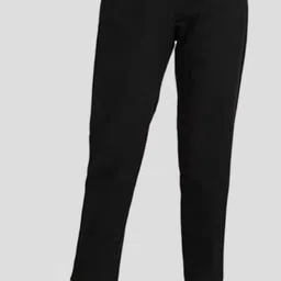 coolordrops Women Regular Fit Black Cotton Blend Trousers-picture-10