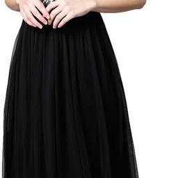 street9 Women Gown Black Maxi/Full Length Dress image 1