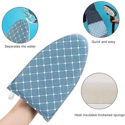 jambuvanti Garment Steamer Ironing Gloves Anti Steam Glove Heat Resistant Garment Steamer Ironing Mat image 3
