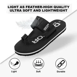 doctor extra soft Men Mens Ortho Care Velcro Slipper Orthopaedic Diabetic Comfort Soft Doctor Dr House Sandal image 5