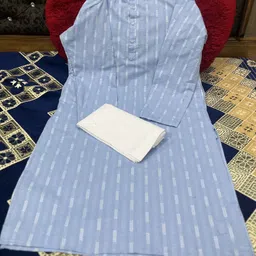 sypher boutique Men Cotton Blend Kurta Pyjama Set image 5