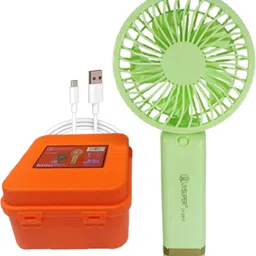 IKART Portable Fan Jysuper Rechargeable with LED Light – Foldable Mini Fan JY-2517 USB Fan-picture-27