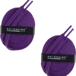 SHOESHINE FLAT Shoe lace for athletic and sneaker Purple Shoe Lace-picture-16