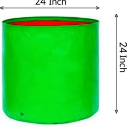 glorita organics Terrace Gardening grow bags 24"*24" PACK OF 2 Grow Bag image 2