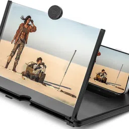 Gribbtor 10 inch most selling 3 times 3D magnifier fresnel mirror HD Screen Expander Phone image 5