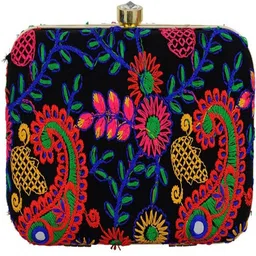 d'vine luxe Casual Multicolor Clutch-picture-16