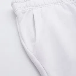 laabha Women Solid White Track Pants image 5