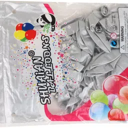 chrome Metallic Ballon - Silver Party Blowouts-picture-26