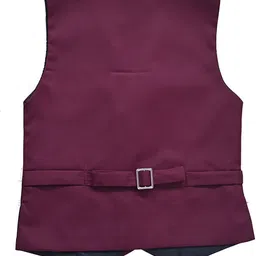 qtsy Self Design Men Waistcoat image 2