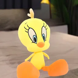 jr jack & rose Tweety Plush Doll Toy huggable gift for kids - 25 cm image 4