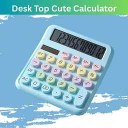 frony Desktop Calculator, 12-Digit Large LCD and Large Buttons for Office, Homes C204 Basic Calculator-picture-13
