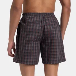 jockey Pack of 2 Checkered Men Multicolor Boxer Shorts image 4