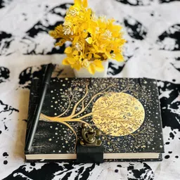 al zohra handicraft Diary Notebook A5 Diary Unruled 200 Pages image 2
