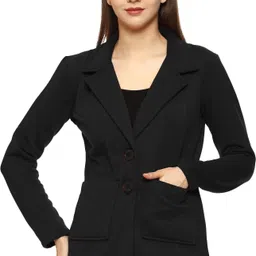 roarerss POLY FLEECE Solid Coat For Women-picture-41