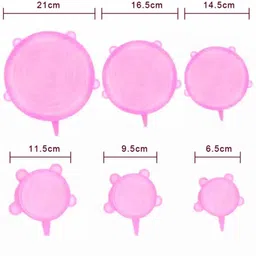 onlyeasy 8 inch Lid Set, Pack of 6 image 2