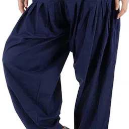 nezup Pure Cotton Solid Women ["Blue"] Salwar-picture-11