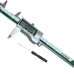 adawat 1 Pcs Platinum Digital Vernier Caliper 150 mm/ 6" with LCD Display Digital Caliper 6 Inch Caliper Tool Auto-Off Feature Easy Switch Metric Fraction Digital Caliper-picture-23