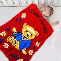 tigloo Cartoon Crib Hooded Baby Blanket for Mild Winter image 3
