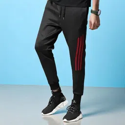 lalwani trends Men Solid Red Track Pants-picture-38