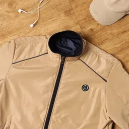 dollar Men Solid Bomber Jacket image 3