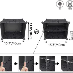 sampri PP Collapsible Wardrobe image 4