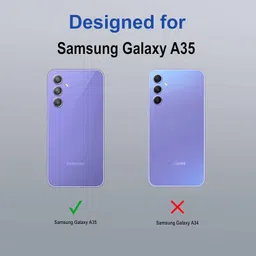 resouris Back Cover for SAMSUNG Galaxy A35, SAMSUNG Galaxy A35 5G image 2