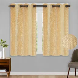 flipkart smartbuy 152 cm (5 ft) Window Polyester Room Darkening Curtain (Pack Of 2)-picture-28