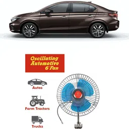 genipap Oscillating Fan 6 Inch 12V Automotive For Car/Truck/Auto rickshaw-PKN0789 Car Interior Fan-picture-28