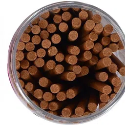 anwesha White Sage Premium Bambooless Dhoop Sticks Box - 110 Scented Incense sticks - 300 Grams - Reusable Pet Jar White Sage image 4