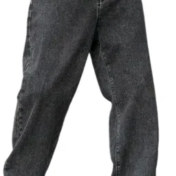 white leapard Men Regular Mid Rise Grey Jeans image 1