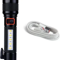 apro 5 Modes with Hammer and Seatbelt cutter Zoomable torch 2 hrs Torch Emergency Light-picture-14