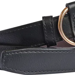 loopa Women Casual Black Synthetic Belt image 3
