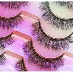 gouri cosmetics 3D EYELASHES - False Eyelashes for Women - (GC204) image 2
