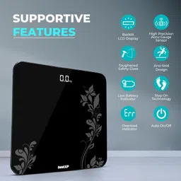 ZEREVITHA Digital Weighing Scale, Premium Weighing Machine for Precise Measurement Weighing Scale image 2